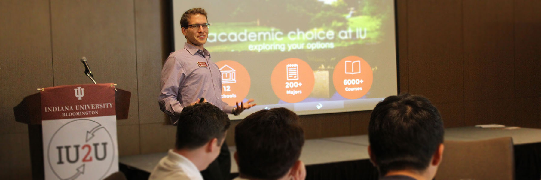 Academic choice at IU presentation photo